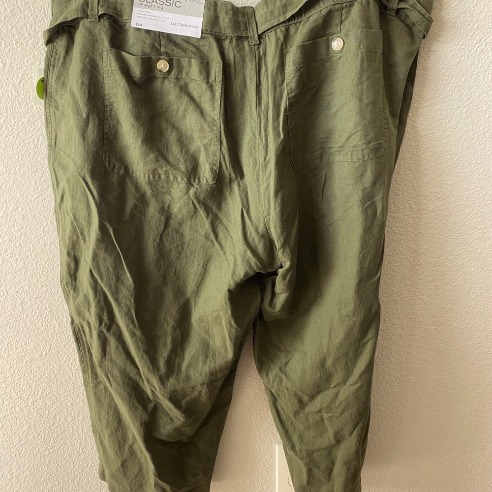 Classic straight leg pants